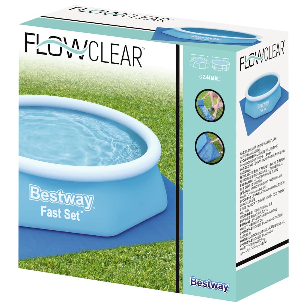 Pool-Bodenplane Flowclear 274x274 cm - Premium Poolabdeckungen & -unterlagen  - Just €22.36! Shop now at homesales4u