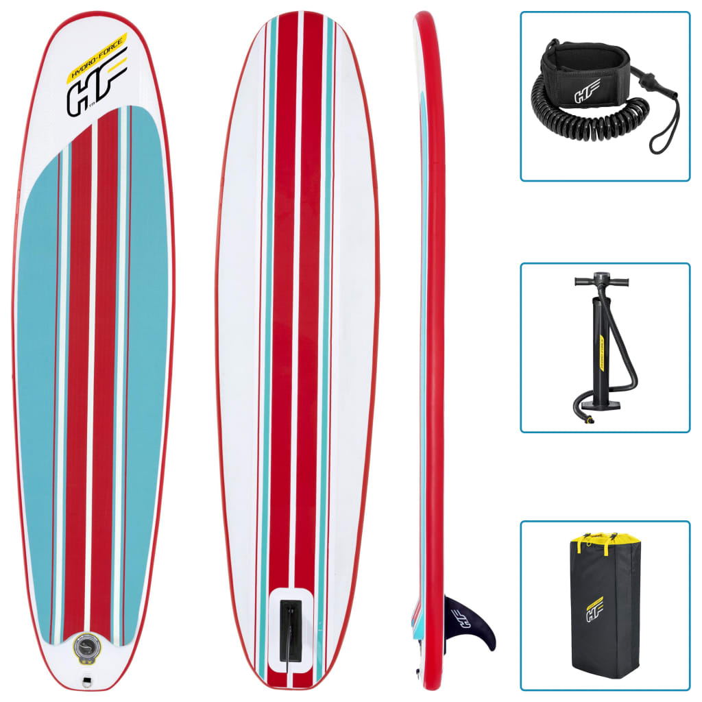 Hydro-Force Compact Surf 8 SUP Aufblasbar 243x57x7 cm - Premium Surfbretter  - Just €325.73! Shop now at homesales4u