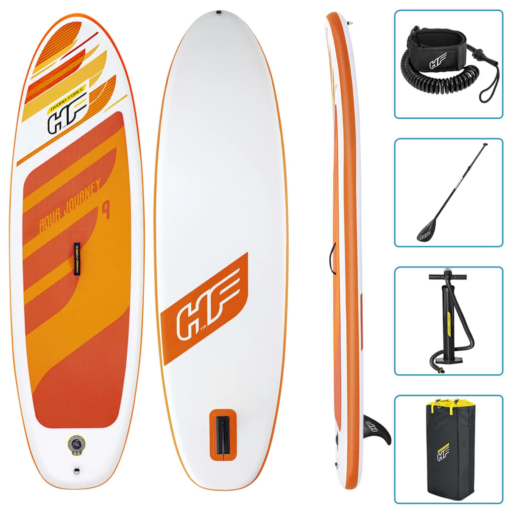 Hydro-Force SUP Set Aufblasbar Aqua Journey 65349 - Premium Paddelboards  - Just €349.52! Shop now at homesales4u