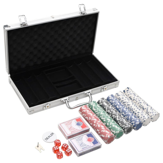 Pokerchips-Set 300 Stk. 11,5 g - Premium Poker-Spiel-Sets  - Just €49.35! Shop now at homesales4u