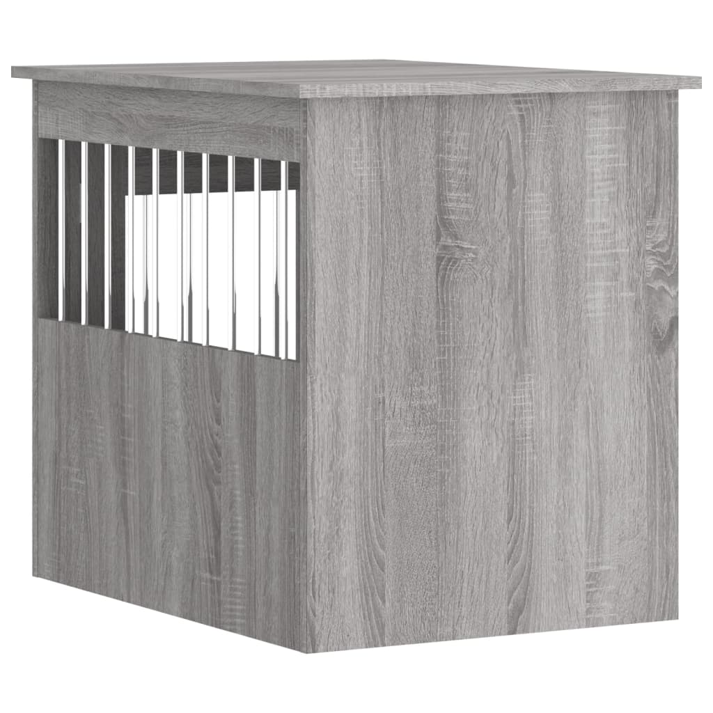 Hundekäfig im Möbelstil Grau Sonoma 55x75x65 cm Holzwerkstoff - Premium Hundehütten  - Just €114.82! Shop now at homesales4u