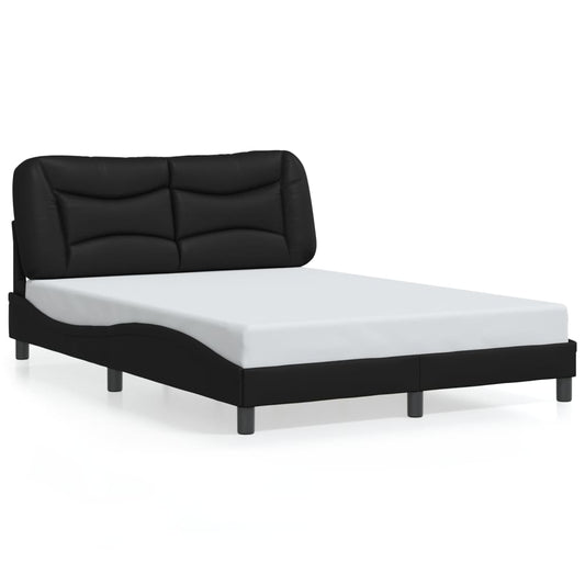 Bett mit LED-Beleuchtung ohne Matratze Schwarz 120x200 cm - Premium Betten & Bettgestelle  - Just €273.73! Shop now at homesales4u