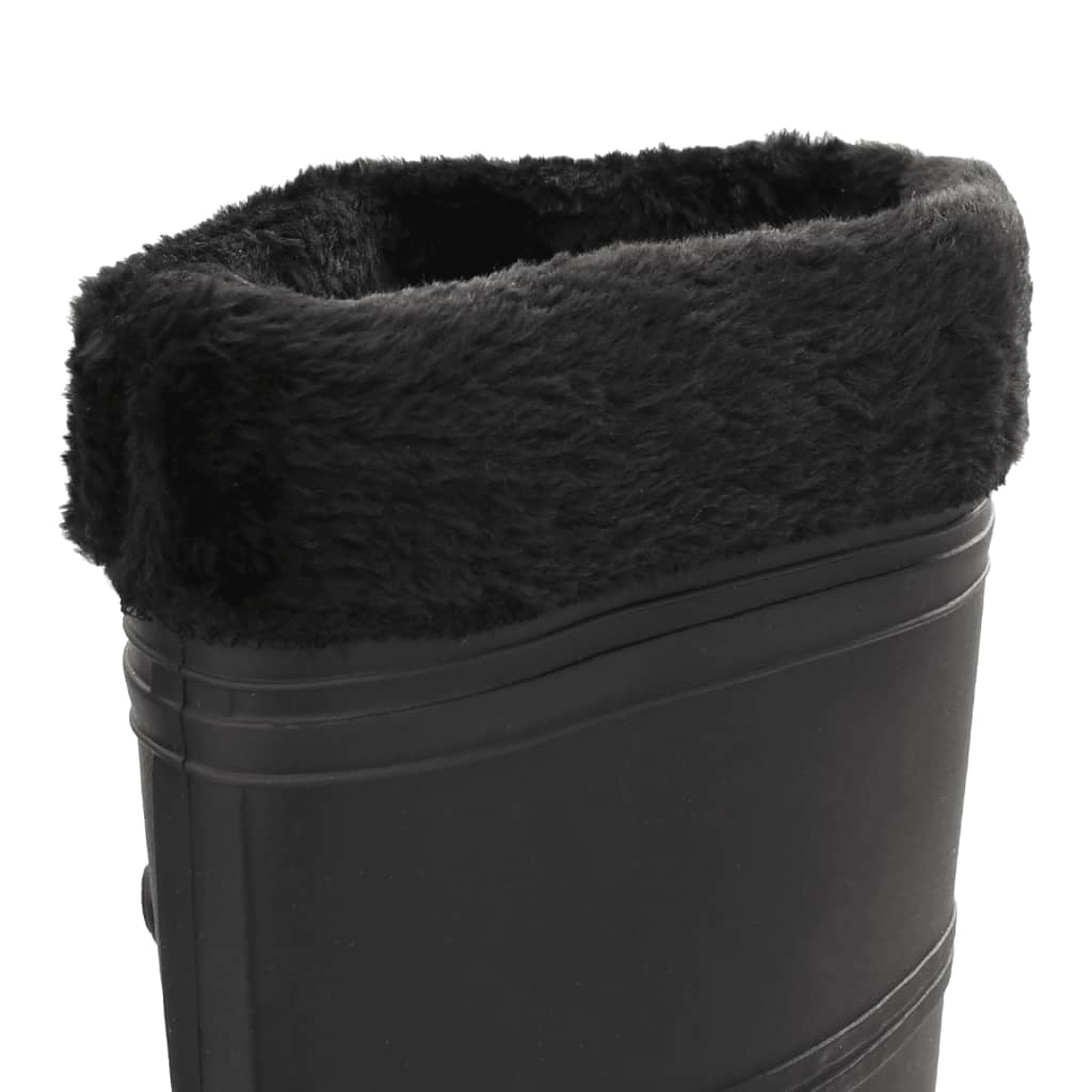 Gummistiefel mit Herausnehmbarem Innenfutter Schwarz Gr. 38 PVC - Premium Wathosen für Angler & Jäger  - Just €40.91! Shop now at homesales4u