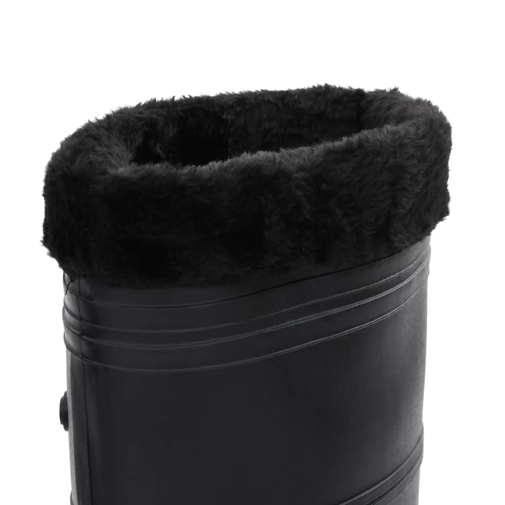 Gummistiefel mit Herausnehmbarem Innenfutter Schwarz Gr. 42 PVC - Premium Wathosen für Angler & Jäger  - Just €38.46! Shop now at homesales4u
