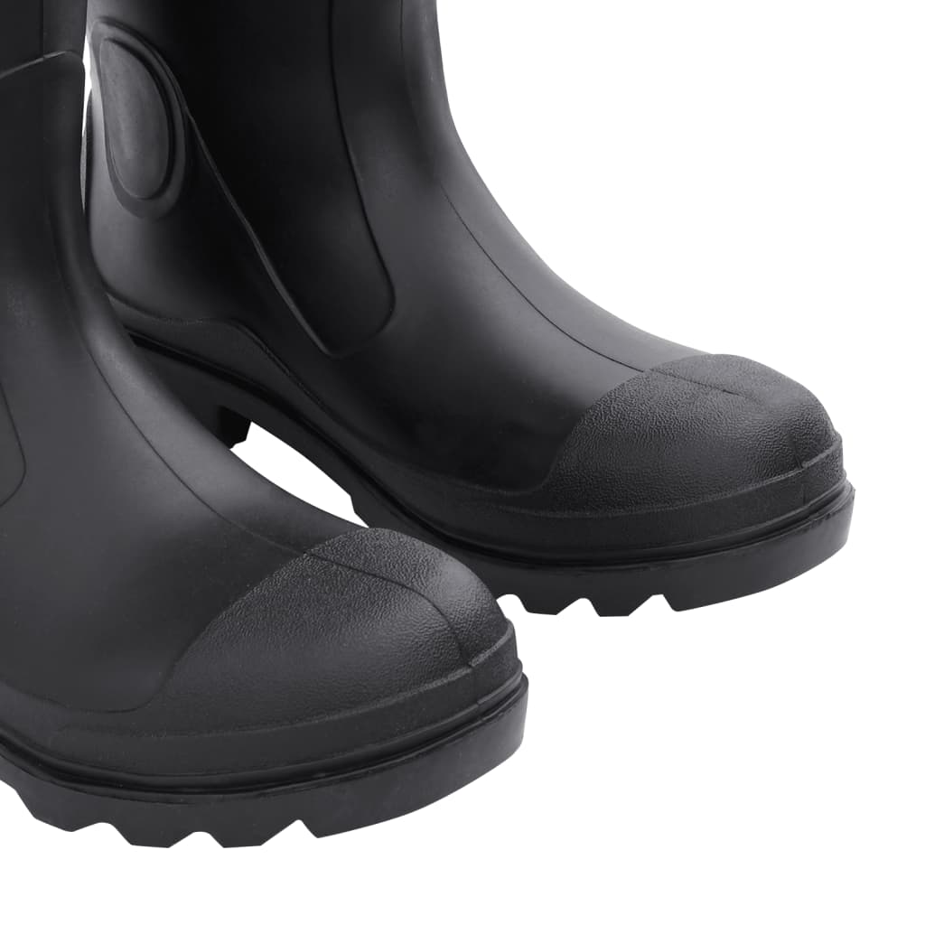 Gummistiefel mit Herausnehmbarem Innenfutter Schwarz Gr. 43 PVC - Premium Wathosen für Angler & Jäger  - Just €44.08! Shop now at homesales4u
