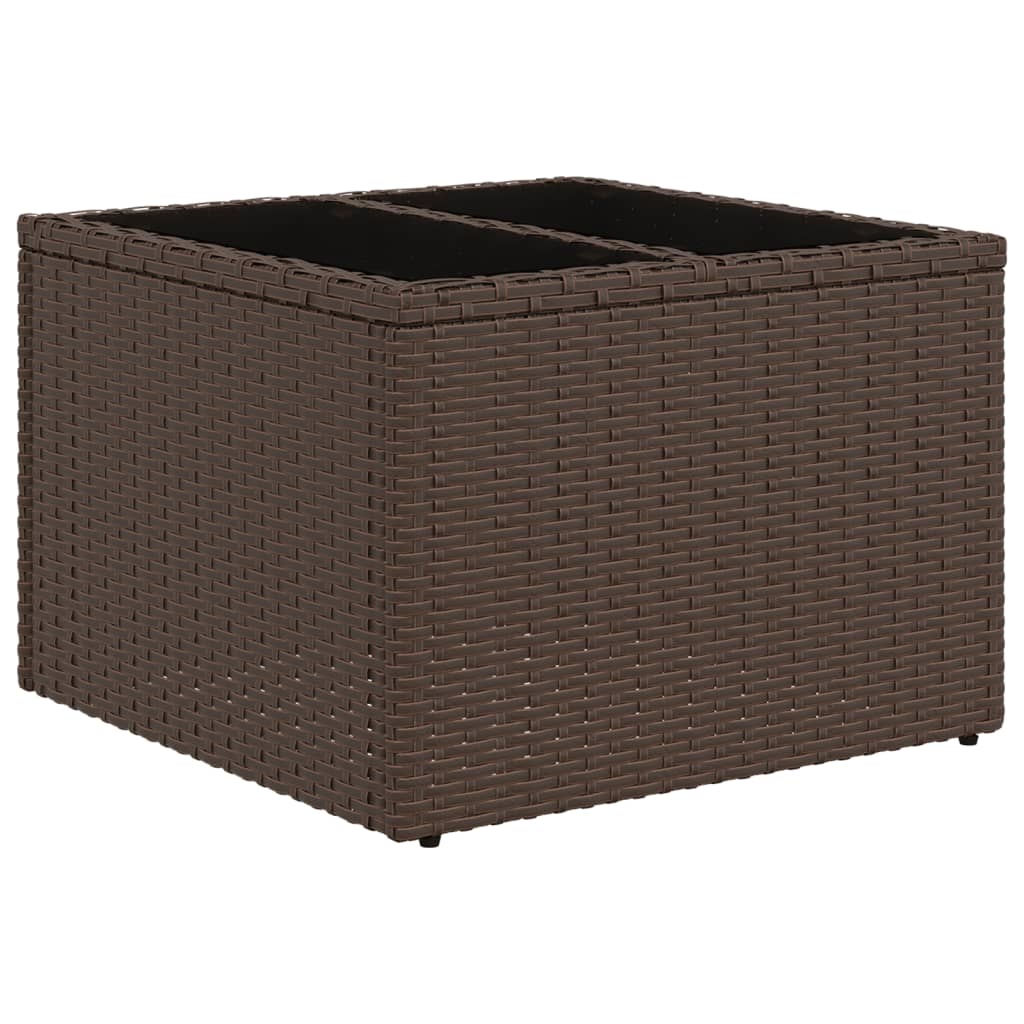 7-tlg. Garten-Sofagarnitur mit Kissen Braun Poly Rattan - Premium Gartenmöbel-Sets  - Just €667.59! Shop now at homesales4u
