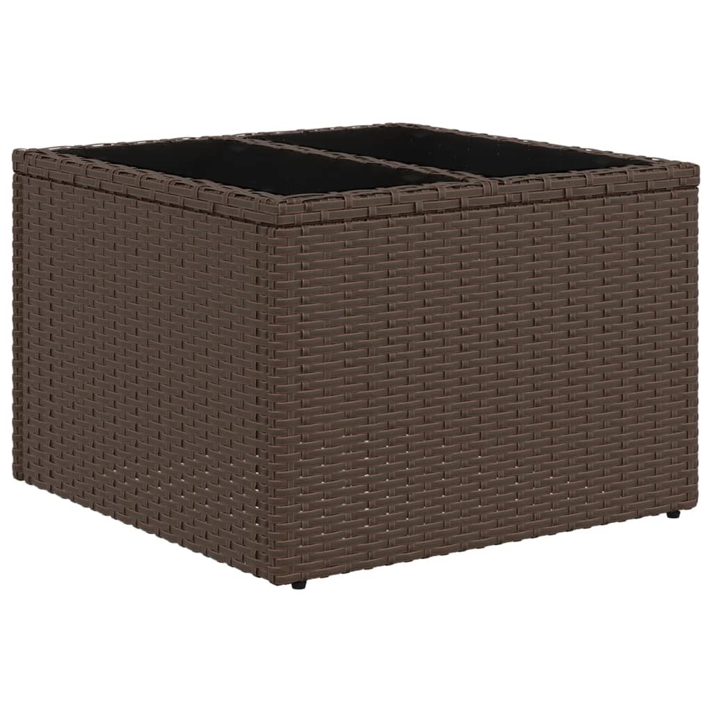 10-tlg. Garten-Sofagarnitur mit Kissen Braun Poly Rattan - Premium Gartenmöbel-Sets  - Just €851.19! Shop now at homesales4u