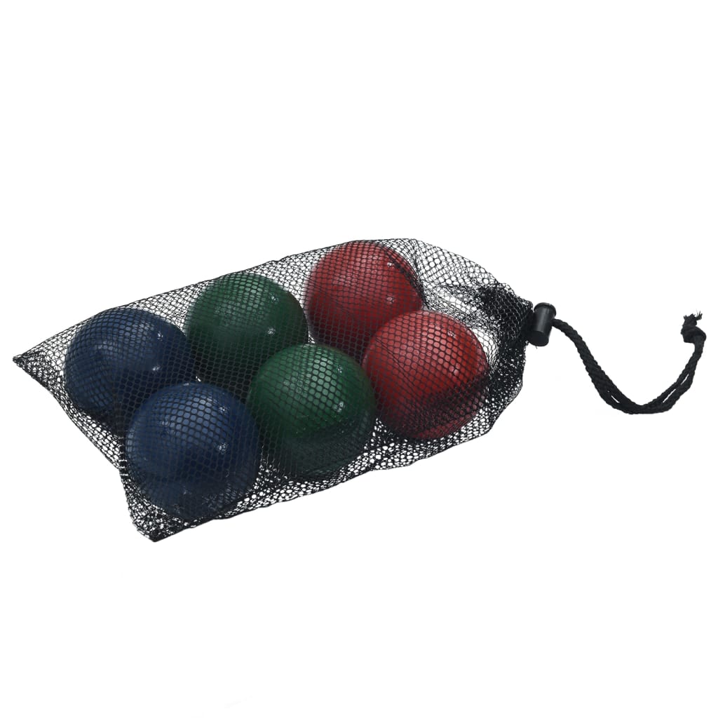 8-tlg. Boccia-Spielset mit Tragetasche Massivholz Kiefer - Premium Gartenspiele  - Just €35.92! Shop now at homesales4u