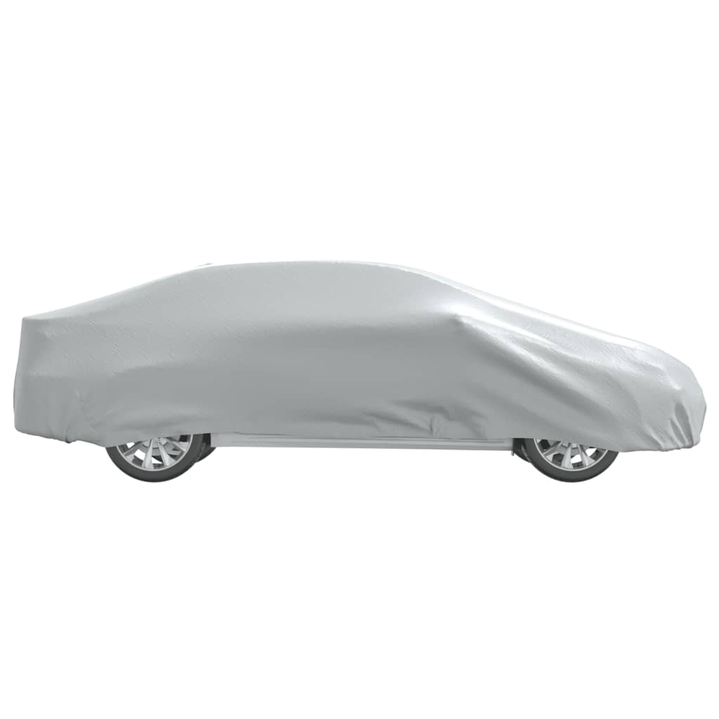 Autoabdeckung für Limousine mit Schnallenriemen Voll Silbern M - Premium Kfz-Abdeckplanen  - Just €42.12! Shop now at homesales4u