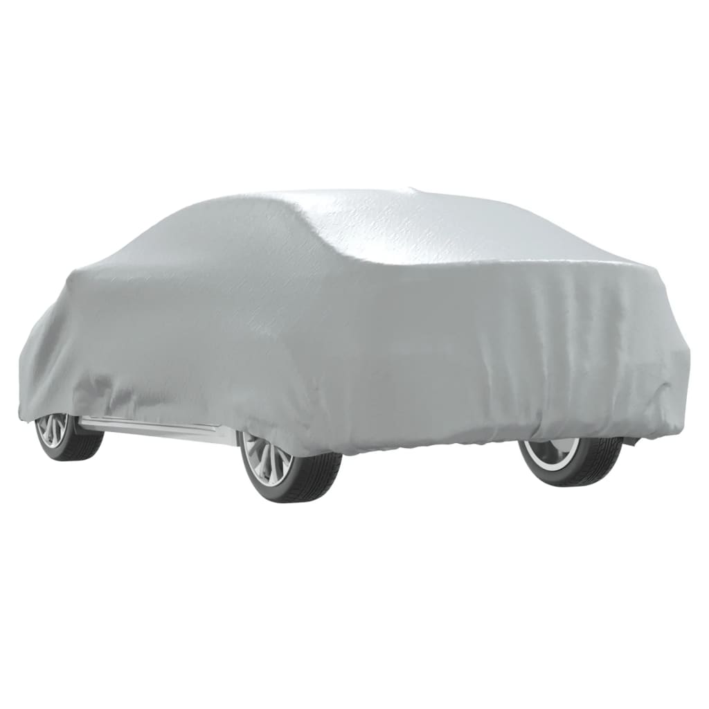 Autoabdeckung für Limousine mit Schnallenriemen Voll Silbern M - Premium Kfz-Abdeckplanen  - Just €42.12! Shop now at homesales4u