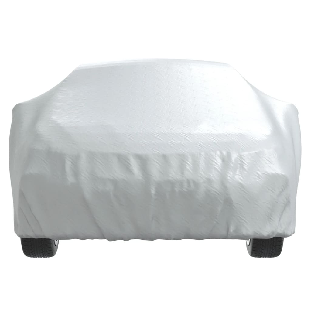 Autoabdeckung für Limousine mit Schnallenriemen Voll Silbern L - Premium Kfz-Abdeckplanen  - Just €46.68! Shop now at homesales4u