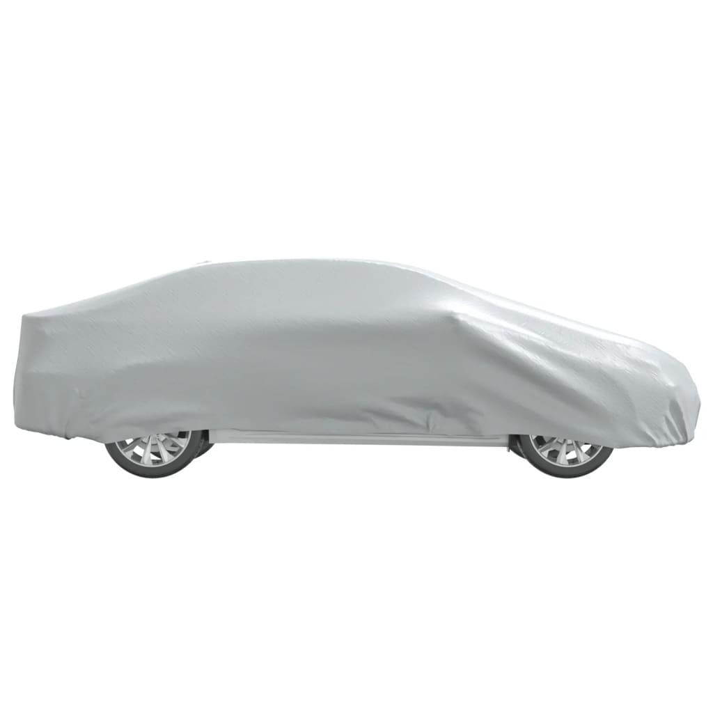 Autoabdeckung für Limousine mit Schnallenriemen Voll Silbern L - Premium Kfz-Abdeckplanen  - Just €46.68! Shop now at homesales4u