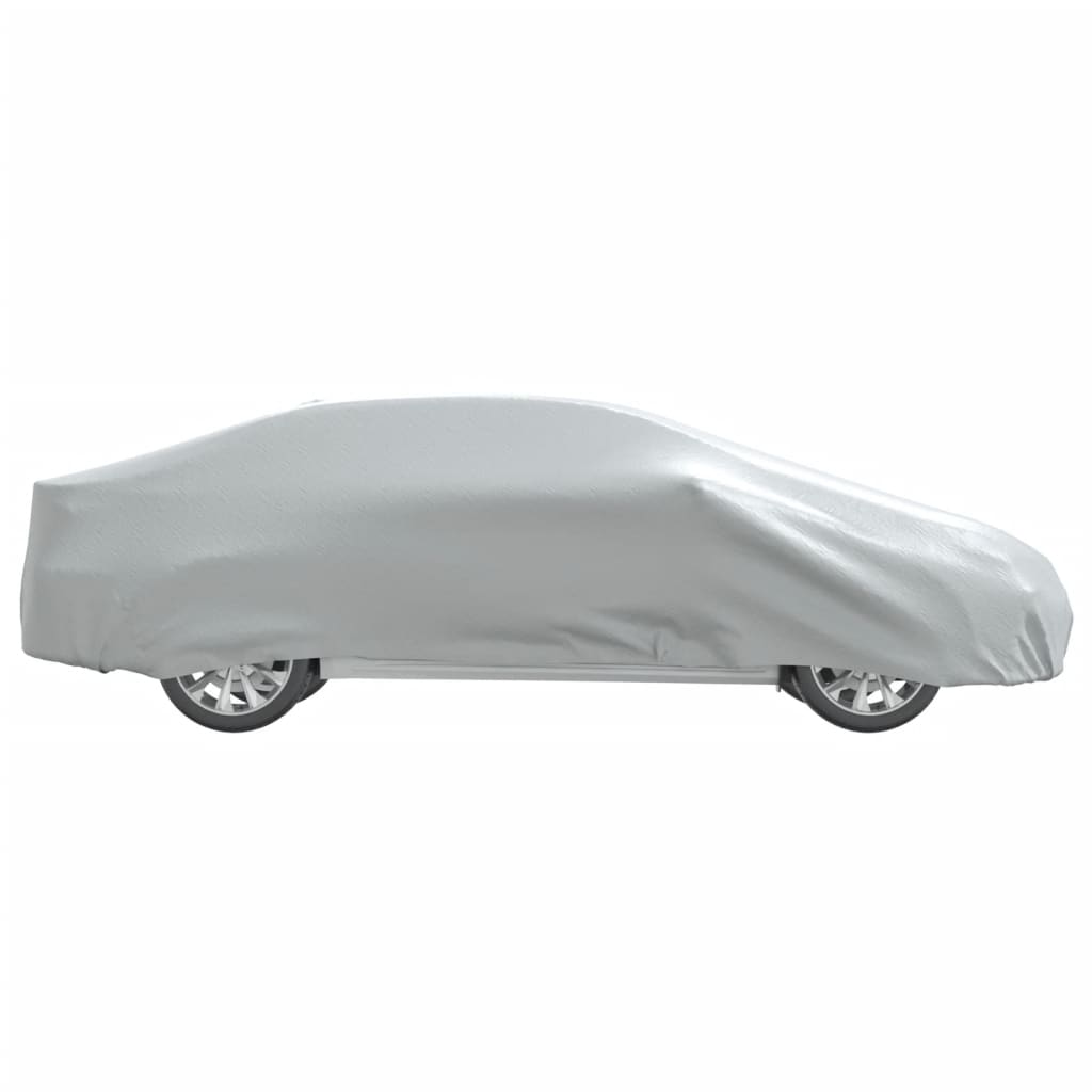 Autoabdeckung für Limousine mit Schnallenriemen Voll Silbern XL - Premium Kfz-Abdeckplanen  - Just €47.51! Shop now at homesales4u