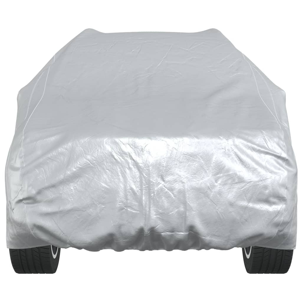 Autoabdeckung für SUV mit Schnallenriemen Voll Silbern XL - Premium Kfz-Abdeckplanen  - Just €55.73! Shop now at homesales4u