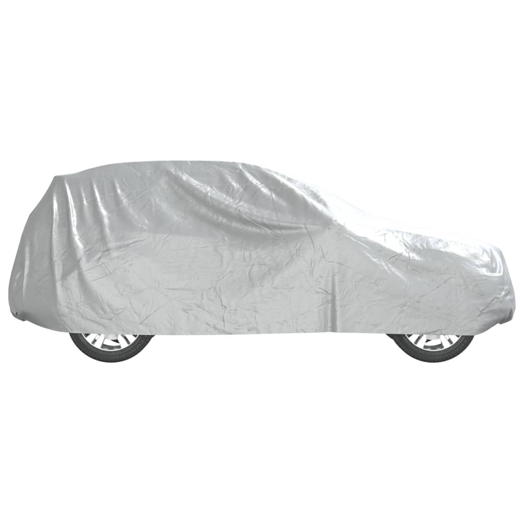 Autoabdeckung für SUV mit Schnallenriemen Voll Silbern XL - Premium Kfz-Abdeckplanen  - Just €55.73! Shop now at homesales4u