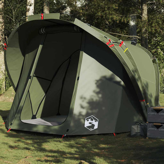 Angelzelt 4 Personen Olivgrün Wasserdicht - Premium Zelte  - Just €190.06! Shop now at homesales4u