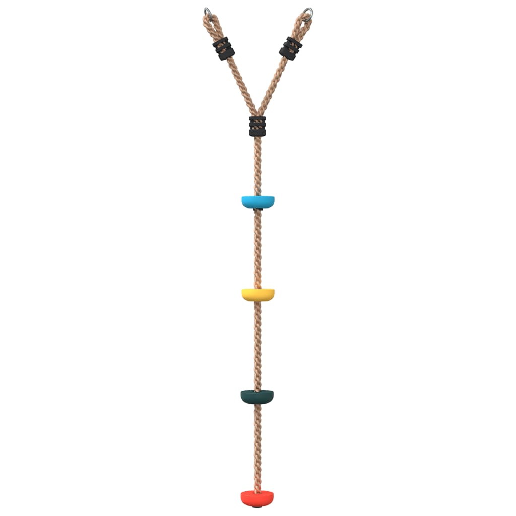 Tellerschaukel mit Kletterseil Mehrfarbig - Premium Spielturm-Zubehör  - Just €36! Shop now at homesales4u