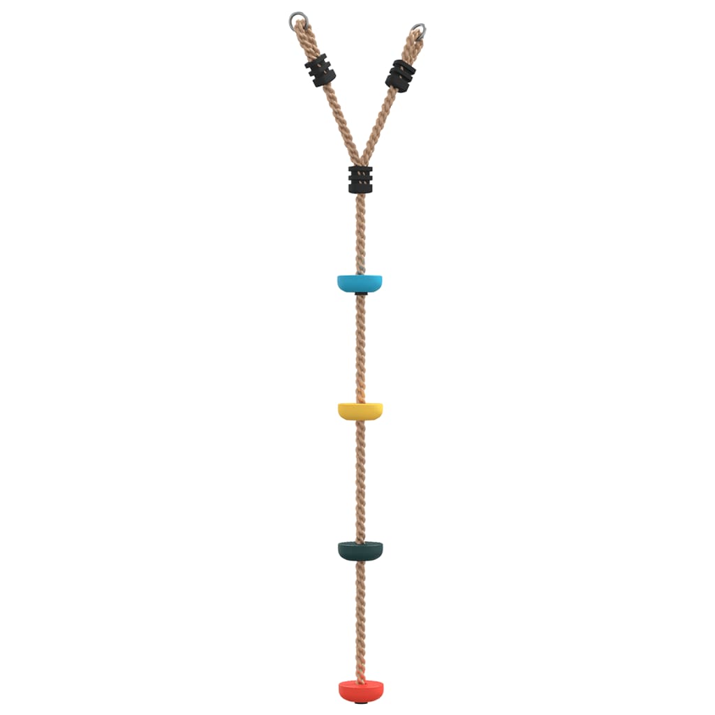 Tellerschaukel mit Kletterseil Mehrfarbig - Premium Spielturm-Zubehör  - Just €36! Shop now at homesales4u