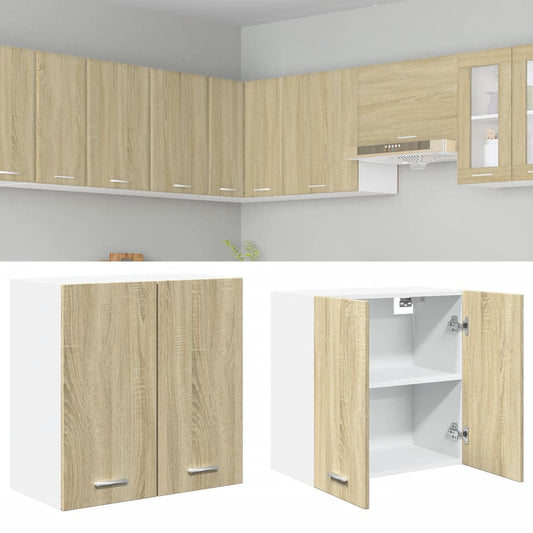 Hängeschrank Lyon Sonoma-Eiche 60x31x60 cm Holzwerkstoff - Premium Küchenschränke  - Just €62.22! Shop now at homesales4u
