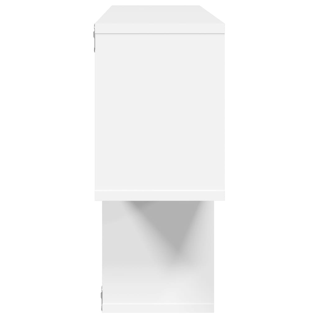 Wandregal Weiß 100x20x53 cm Holzwerkstoff - Premium Wandregale  - Just €54.14! Shop now at homesales4u