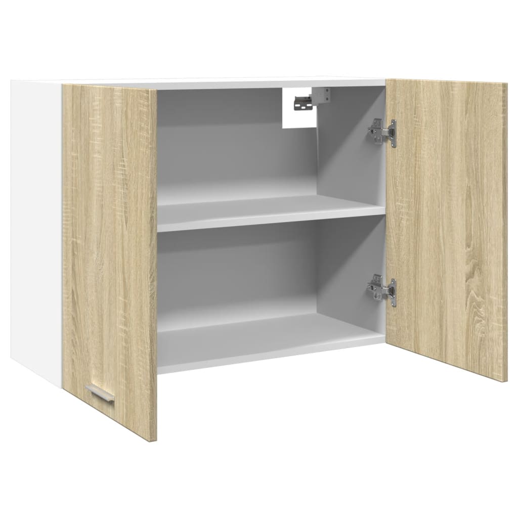 Hängeschrank Lyon Sonoma-Eiche 80x31x60 cm Holzwerkstoff - Premium Küchenschränke  - Just €84.46! Shop now at homesales4u