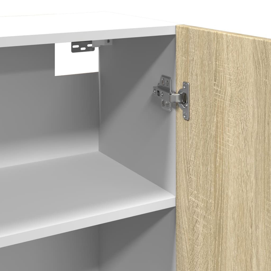 Hängeschrank Lyon Sonoma-Eiche 80x31x60 cm Holzwerkstoff - Premium Küchenschränke  - Just €84.46! Shop now at homesales4u