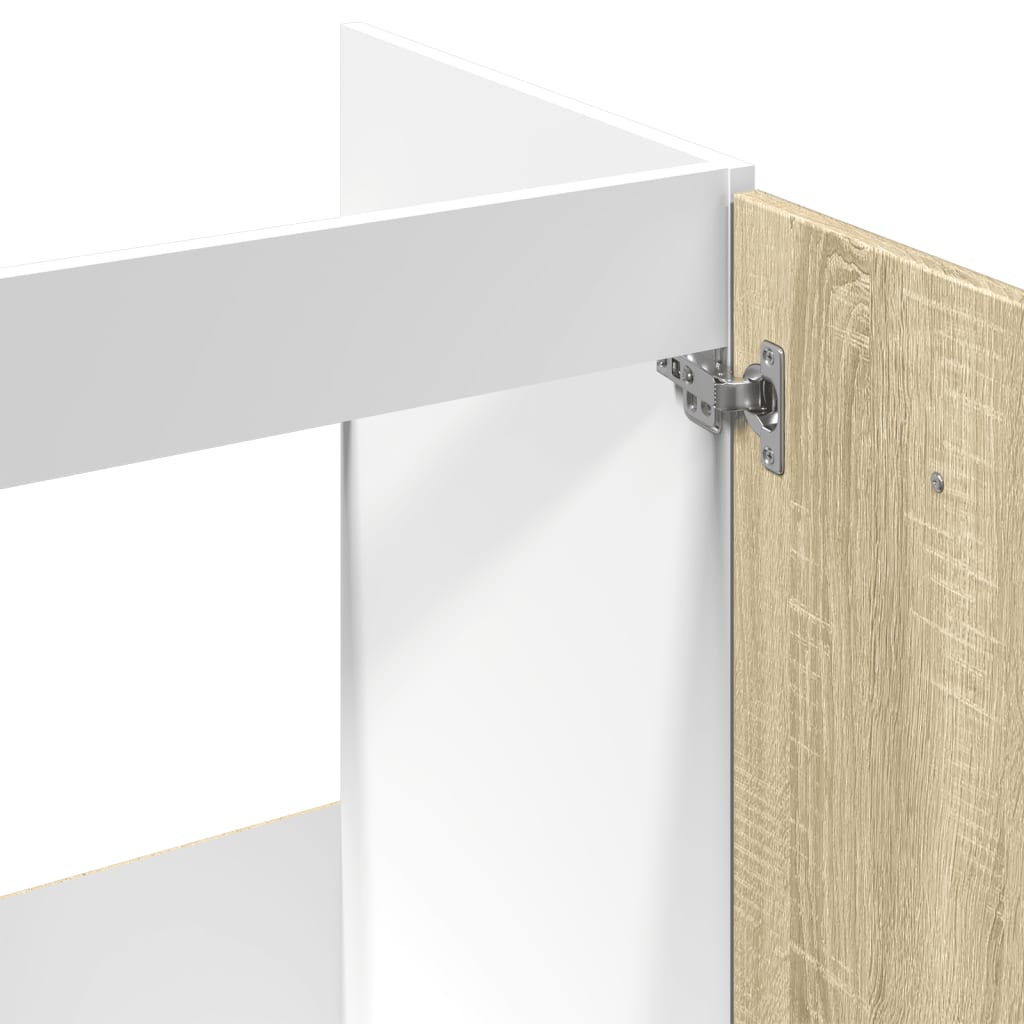 Unterschrank Lyon Sonoma-Eiche 80x46x81,5 cm Holzwerkstoff - Premium Küchenschränke  - Just €92.50! Shop now at homesales4u