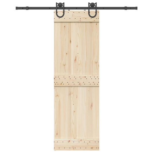 Schiebetürbeschlag-Set 183 cm Stahl Schwarz - Premium Türbeschläge & -klingeln  - Just €51.73! Shop now at homesales4u