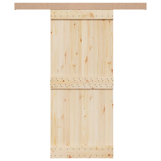 Schiebetürbeschlag-Set 183 cm Aluminiumlegierung Silbern - Premium Türbeschläge & -klingeln  - Just €54.58! Shop now at homesales4u