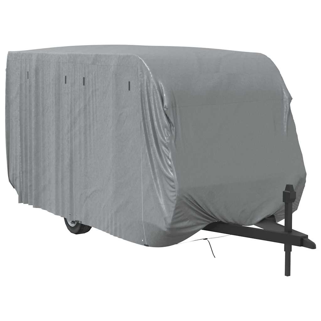 Schutzhülle für Wohnwagen Grau 460x250x220 cm Vliesstoff - Premium Kfz-Abdeckplanen  - Just €179.11! Shop now at homesales4u