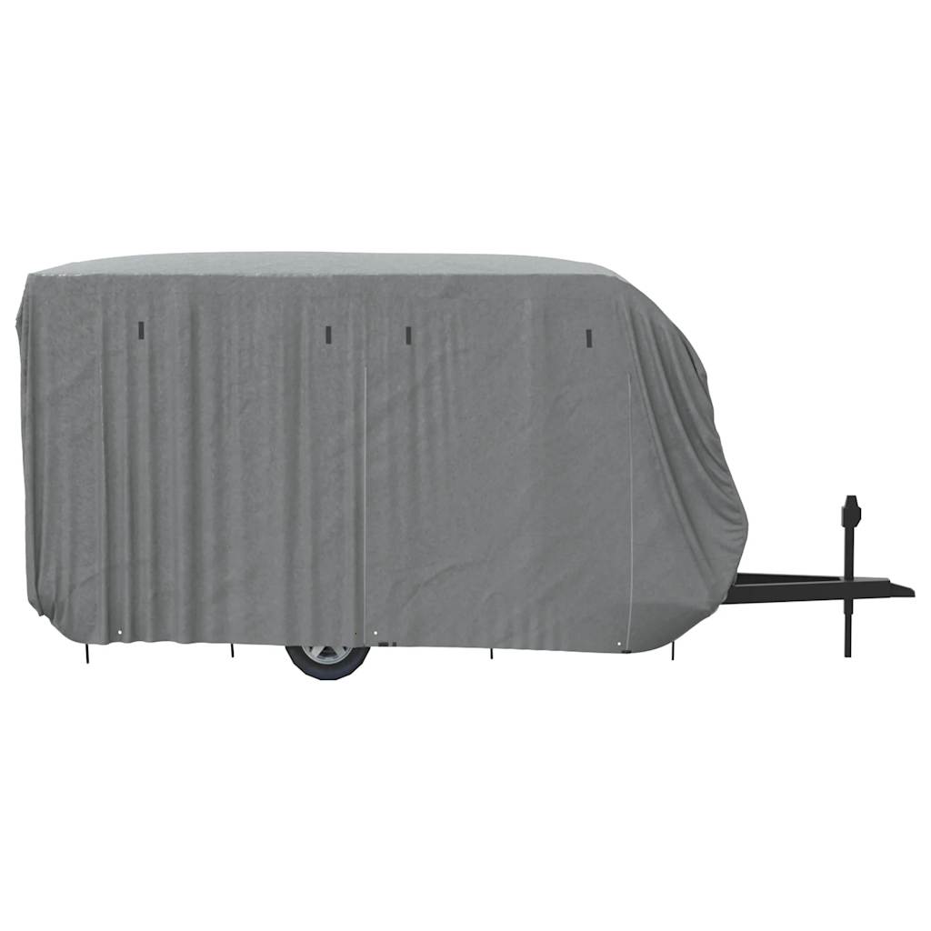 Schutzhülle für Wohnwagen Grau 460x250x220 cm Vliesstoff - Premium Kfz-Abdeckplanen  - Just €179.11! Shop now at homesales4u