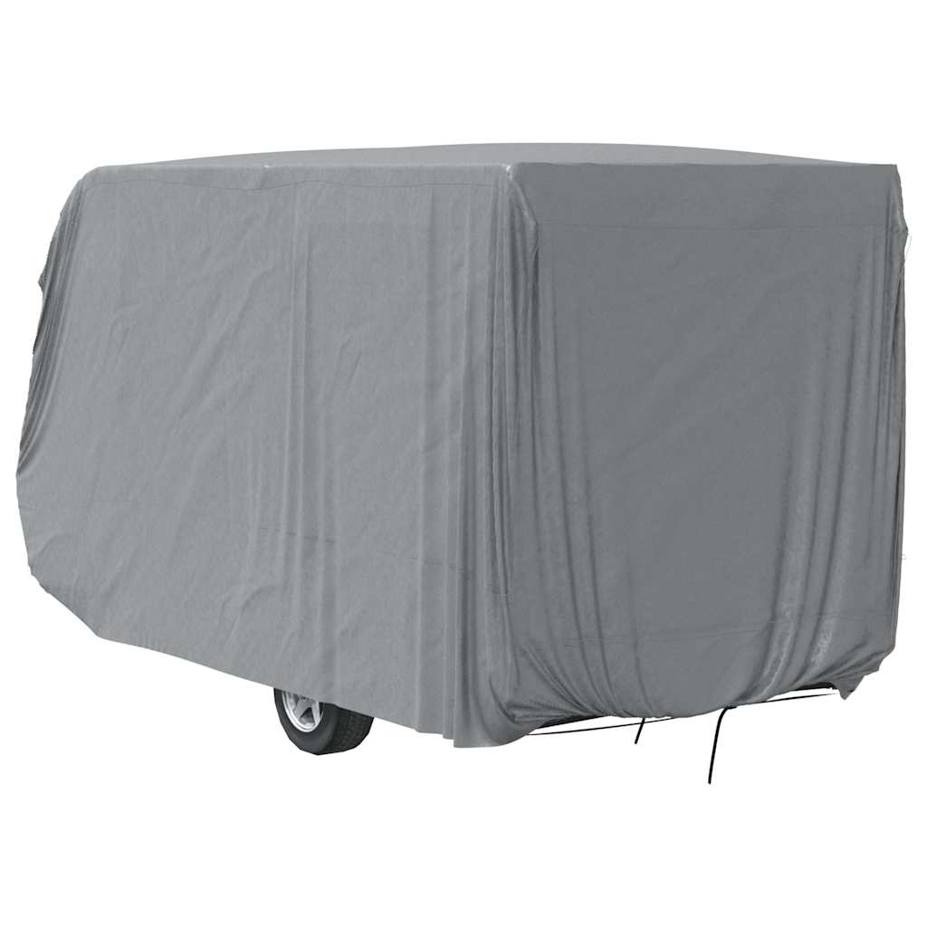 Schutzhülle für Wohnwagen Grau 460x250x220 cm Vliesstoff - Premium Kfz-Abdeckplanen  - Just €179.11! Shop now at homesales4u