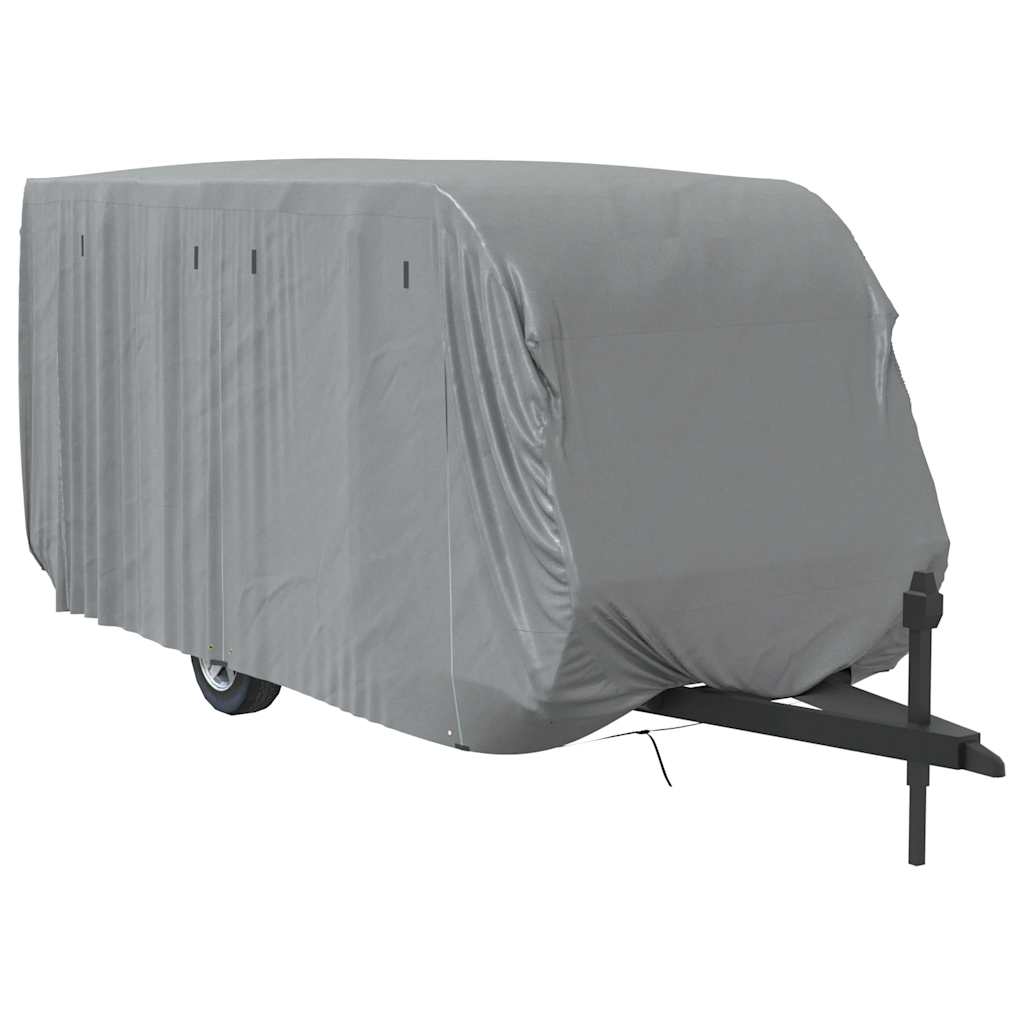Schutzhülle für Wohnwagen Grau 550x250x220 cm Vliesstoff - Premium Kfz-Abdeckplanen  - Just €169.28! Shop now at homesales4u