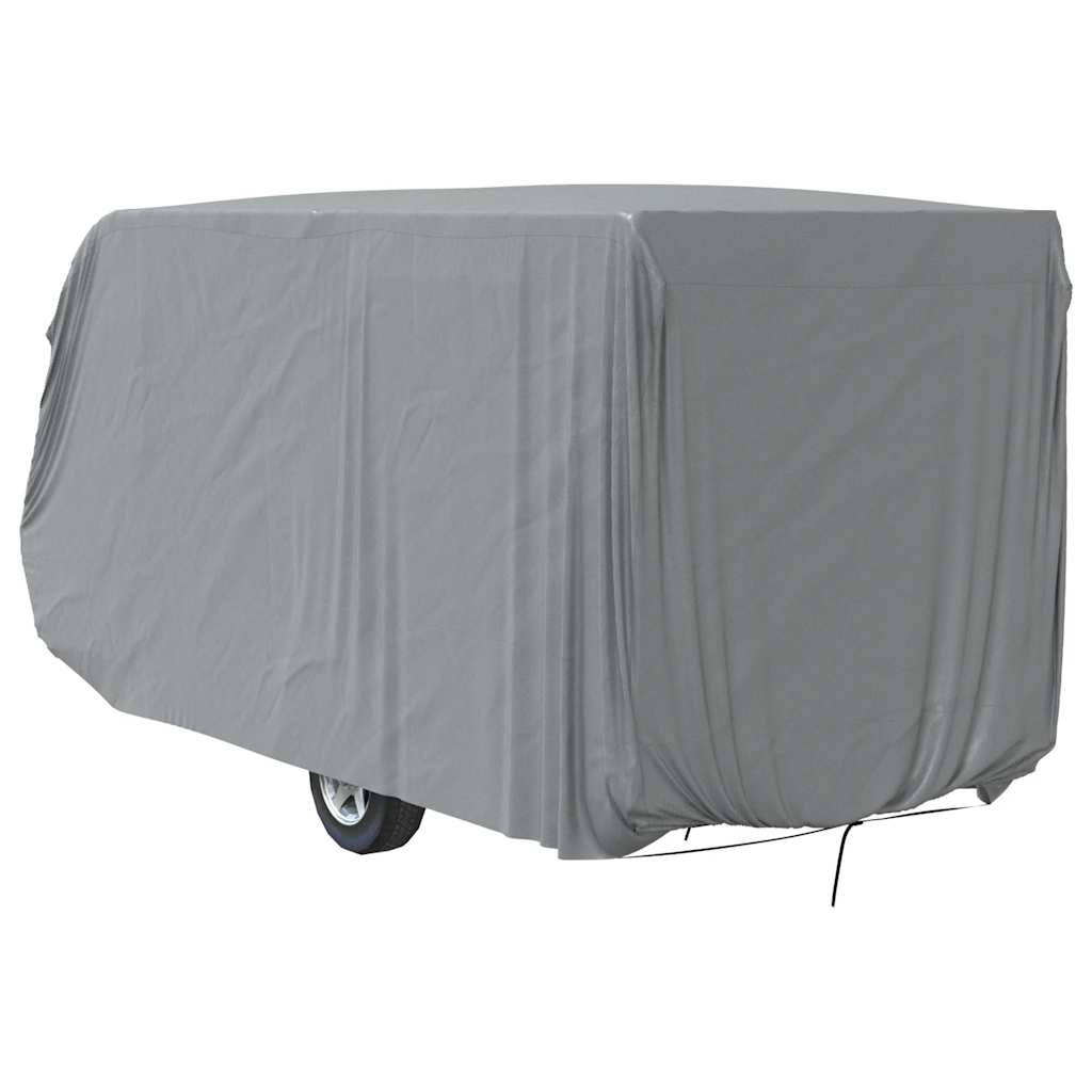 Schutzhülle für Wohnwagen Grau 550x250x220 cm Vliesstoff - Premium Kfz-Abdeckplanen  - Just €169.28! Shop now at homesales4u
