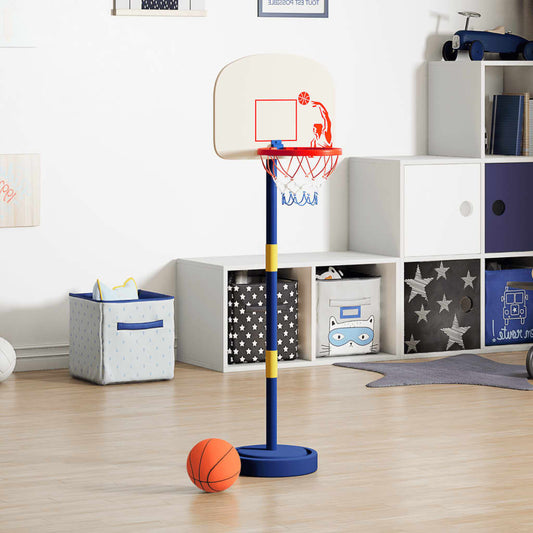Basketballkorb mit Ständer, Ball & Pumpe Verstellbar 90/121 cm - Premium Kinder-Basketball-Sets  - Just €58.94! Shop now at homesales4u