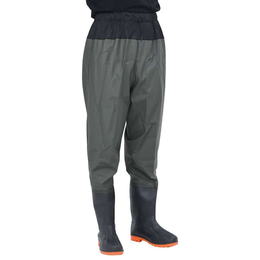 Hüftwathose mit Stiefeln Dunkelgrün Größe 38 - Premium Wathosen für Angler & Jäger  - Just €43.98! Shop now at homesales4u