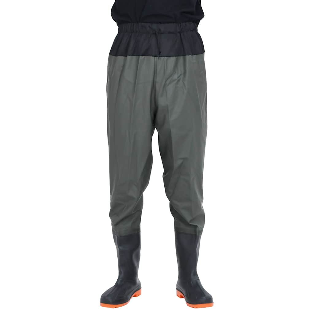 Hüftwathose mit Stiefeln Dunkelgrün Größe 38 - Premium Wathosen für Angler & Jäger  - Just €43.98! Shop now at homesales4u