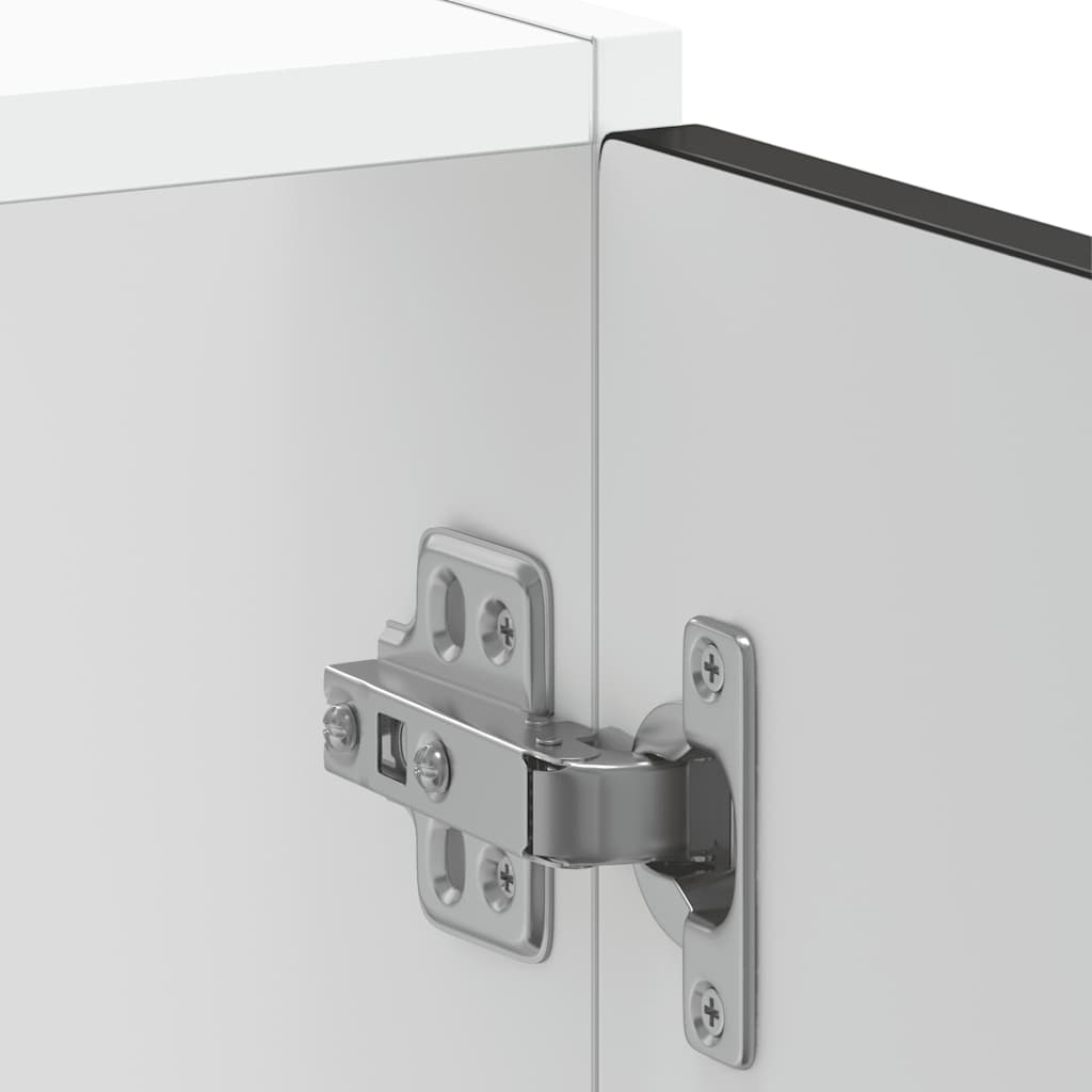 Spülenunterschrank Kalmar Schwarz 60x46x81,5 cm Holzwerkstoff - Premium Küchenschränke  - Just €92.29! Shop now at homesales4u