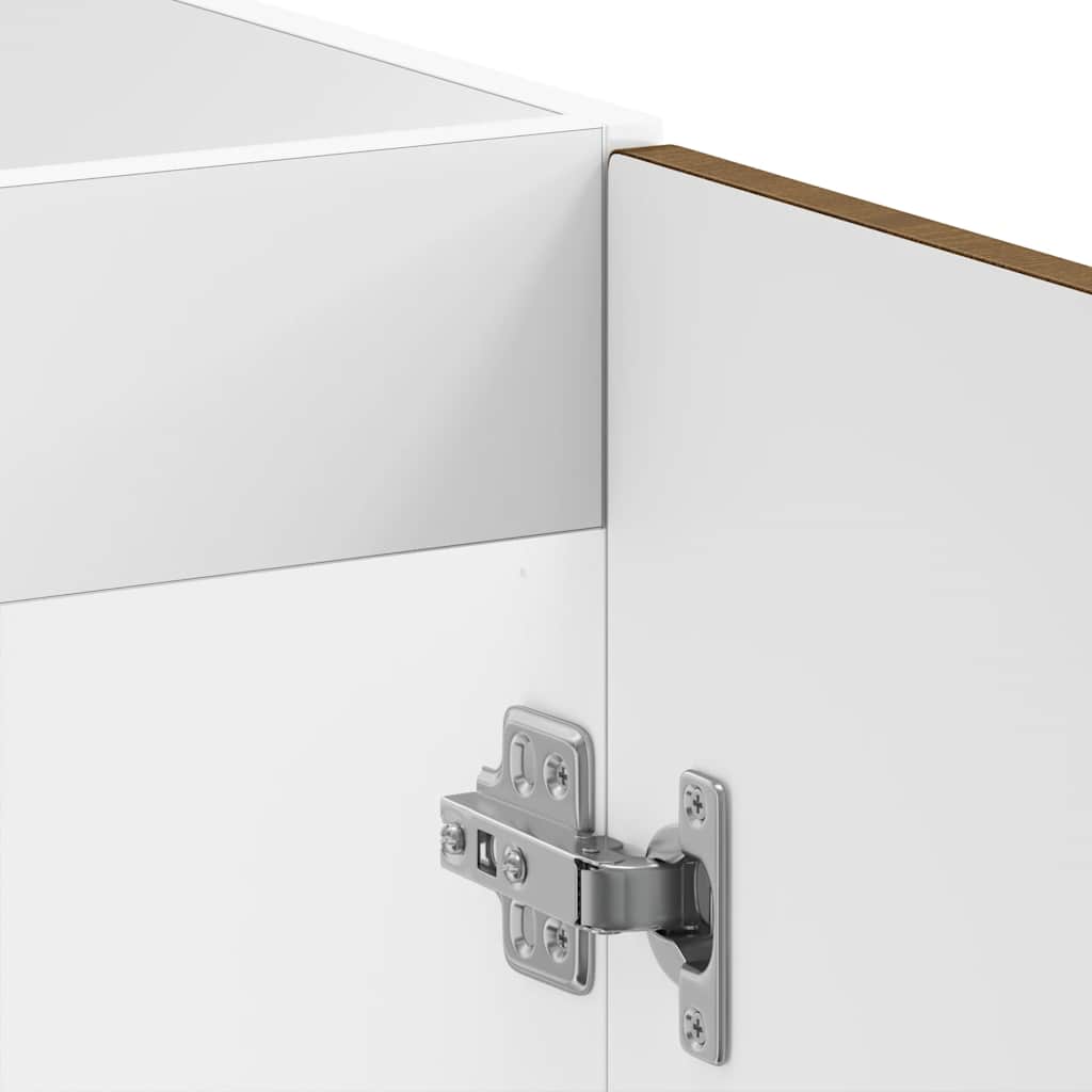 Spülenunterschrank Kalmar Braun Eichen-Optik 80x46x81,5 cm - Premium Küchenschränke  - Just €90.11! Shop now at homesales4u