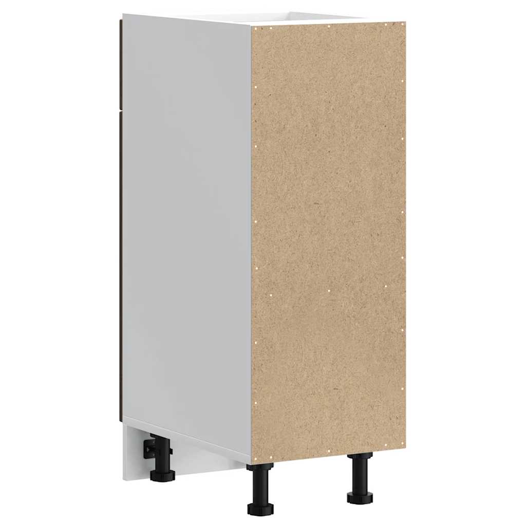 Küchenunterschrank Kalmar Braun Eichen-Optik Holzwerkstoff - Premium Küchenschränke  - Just €71.99! Shop now at homesales4u