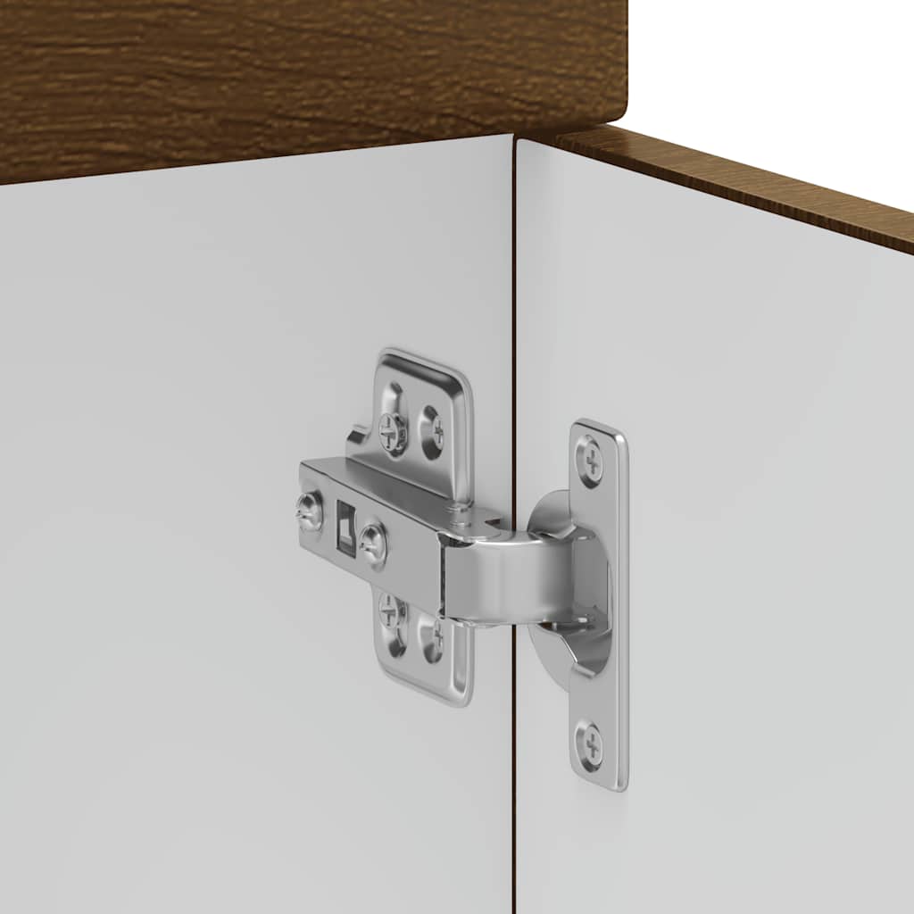 Küchenunterschrank Kalmar Braun Eichen-Optik Holzwerkstoff - Premium Küchenschränke  - Just €71.99! Shop now at homesales4u