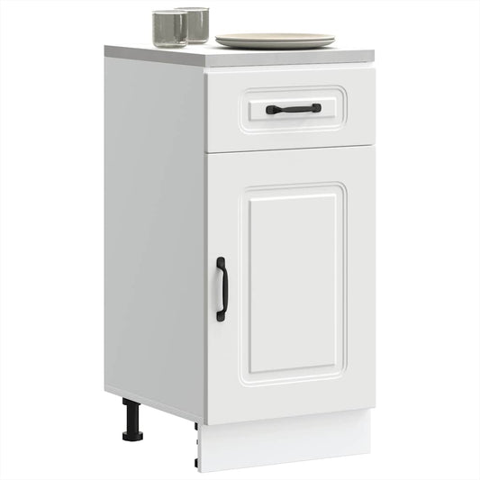 Küchenunterschrank Kalmar Weiß Holzwerkstoff - Premium Küchenschränke  - Just €98.98! Shop now at homesales4u