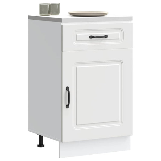 Küchenunterschrank Kalmar Weiß Holzwerkstoff - Premium Küchenschränke  - Just €111.61! Shop now at homesales4u