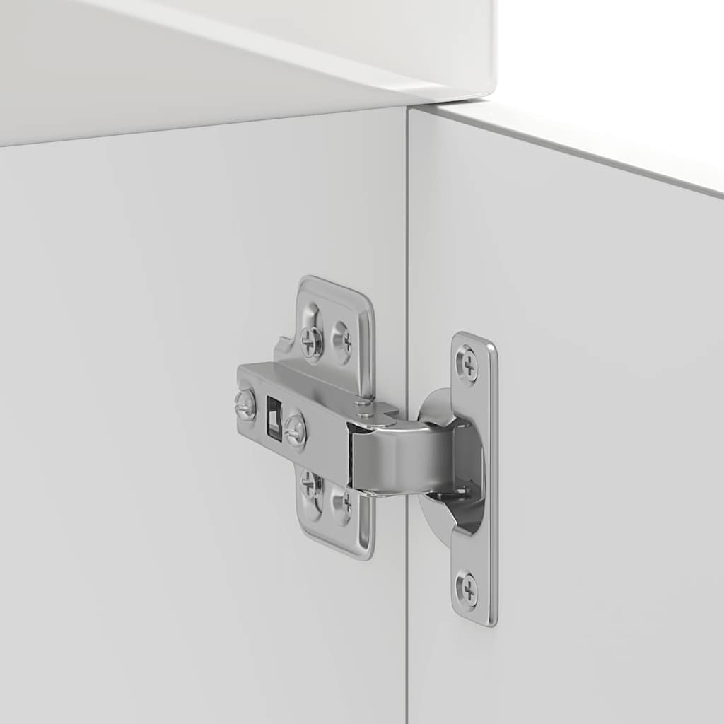 Küchenunterschrank Kalmar Hochglanz-Weiß Holzwerkstoff - Premium Küchenschränke  - Just €127.44! Shop now at homesales4u