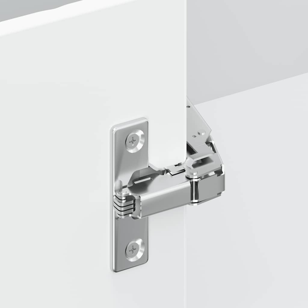 Küchen-Eckunterschrank Kalmar Hochglanz-Weiß Holzwerkstoff - Premium Küchenschränke  - Just €140.75! Shop now at homesales4u