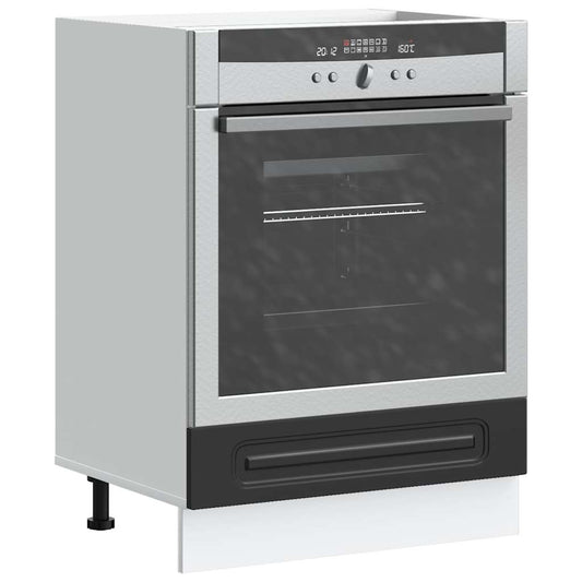Herdumbauschrank Kalmar Schwarz Holzwerkstoff - Premium Küchenschränke  - Just €74.90! Shop now at homesales4u