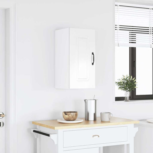 Küchen-Hängeschrank Kalmar Hochglanz-Weiß Holzwerkstoff - Premium Küchenschränke  - Just €75.59! Shop now at homesales4u