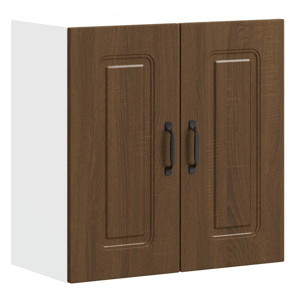 Küchen-Hängeschrank Kalmar Braun Eichen-Optik Holzwerkstoff - Premium Küchenschränke  - Just €76.64! Shop now at homesales4u