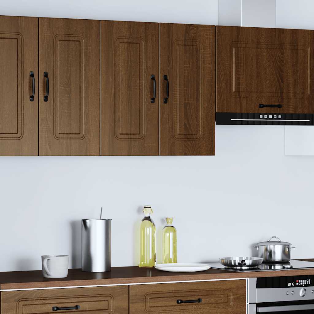 Küchen-Hängeschrank Kalmar Braun Eichen-Optik Holzwerkstoff - Premium Küchenschränke  - Just €76.64! Shop now at homesales4u