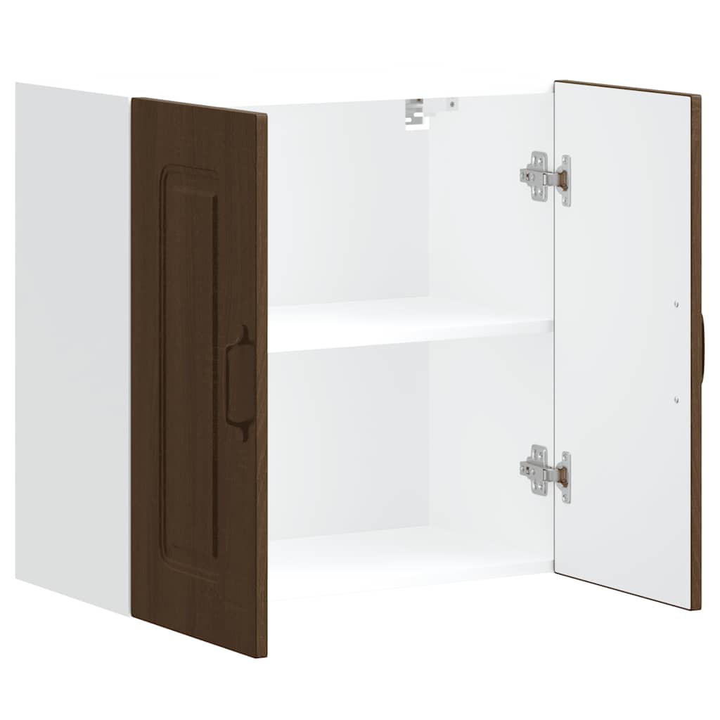 Küchen-Hängeschrank Kalmar Braun Eichen-Optik Holzwerkstoff - Premium Küchenschränke  - Just €76.64! Shop now at homesales4u